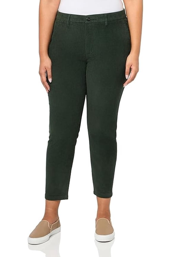 Women's Skinny Fit Weekend Chino Pants Green Size 26