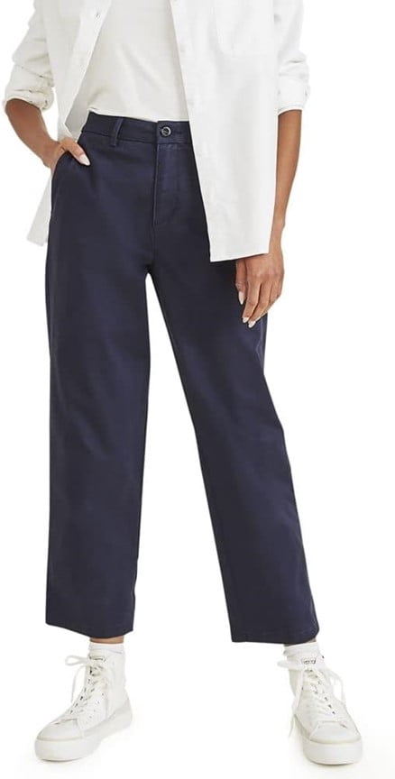 dress dockers pants women's Metro Trouser, Linen Natural, 6 at Amazon Women's Clothing store This big and tall khaki has a flex waistband designed to provide a comfortable fit throughout the day Dockers Shop Womens Pants