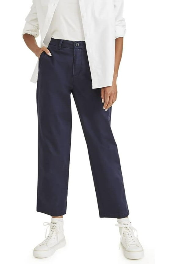 Women's Straight Fit High Rise Weekend Chino Pants