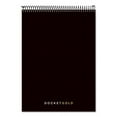 thumbnail image 1 of Docket Gold Planner Pad, Project-Management Format, Medium/college Rule, Black Cover, 70 White 8.5 X 11.75 Sheets | Bundle of 2 Each, 1 of 1