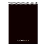 Tops Business Forms Docket Gold Planner And Project Planner, College, Black, 8.5 X 11.75, 70 Sheets