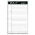 thumbnail image 1 of Docket Ruled Perforated Pads, Narrow Rule, 50 White 5 X 8 Sheets, 12/pack | Bundle of 10 Packs, 1 of 7