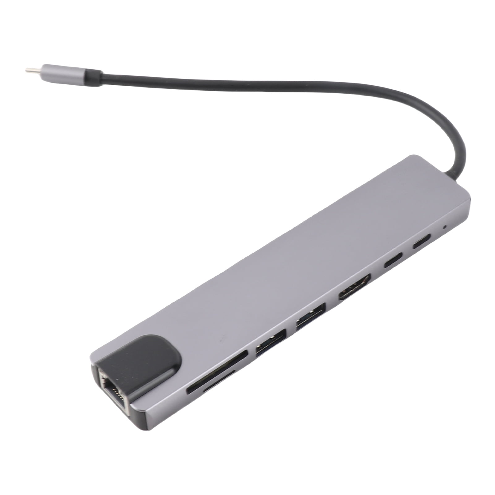 Docking Station, 8 In 1 Convenience Laptop Docking Stations Stable Stable Performance  For U Disk For Mobile Hard Disk