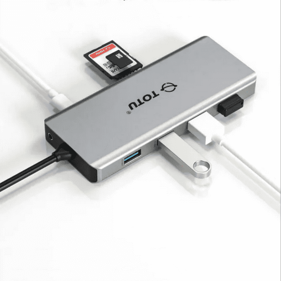 Docking Station, USB C Hub, 12 in 1 Surface Pro Docking Station with 4K HDMI, Ethernet, VGA, 92W PD, USB-C 3.0 and 2 USB 3.0 for MacBook Pro Air and Type-C Laptops with Thunderbolt 3 or 4