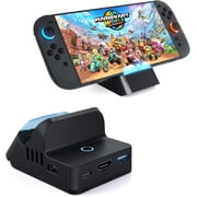 Docking Station for Nintendo Switch 2, Portable TV Dock with 4K@120Hz HDMI Output, 60W PD Charging, USB 3.0 & USB 2.0 Ports