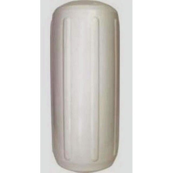Dockmate Hole-Through-The-Middle Fender, 10" X 26" White