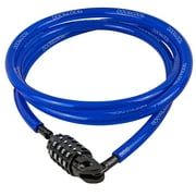 DocksLocks 10ft Weatherproof Security Cable Combination Lock for Kayaks, Bike, Paddleboards 1.35 lbs