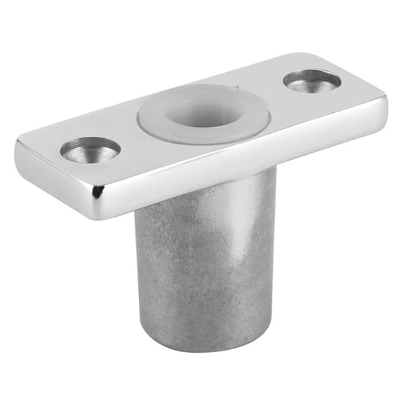 1-Pack Boat Oar Locks Holder for Row Boats and Yachts, 316 Stainless Steel, T-Shaped Top Mount, Heavy-Duty