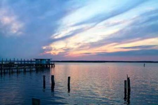 Dockside Sunset I Canvas Art - Alan Hausenflock (20 x 28)