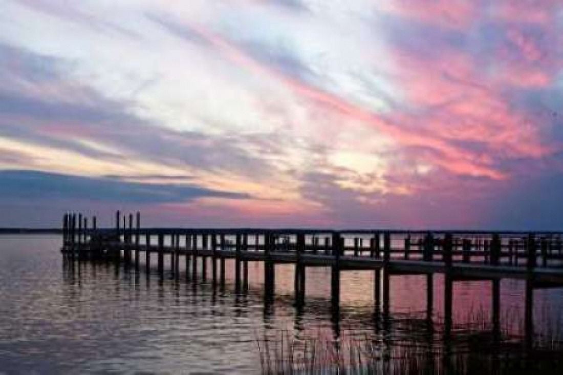 Dockside Sunset III Canvas Art - Alan Hausenflock (20 x 28)