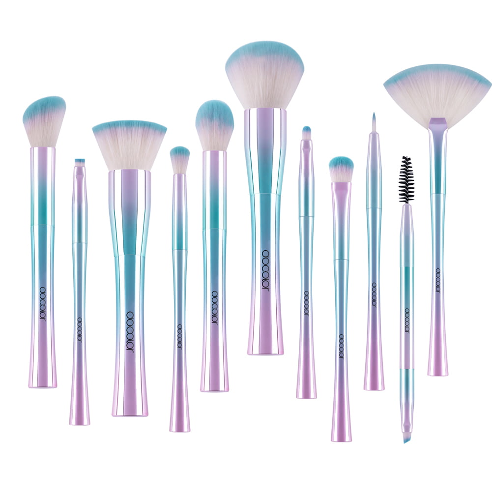 Fantasy II - 11 piece Synthetic Brush Set - Docolor Popular Makeup Brushes  – DOCOLOR OFFICIAL