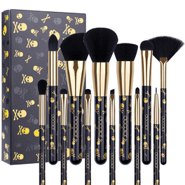 NEW IN BOX Vanity Planet “Blend Party” Oval Makeup Brush Set - 10