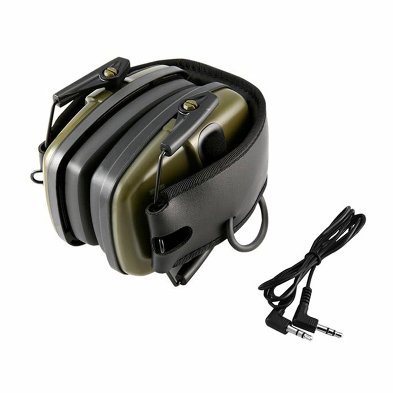 Docooler Noise Impact Ear Protector Electronic Noise Reduction Ear Muffs Professional Noise