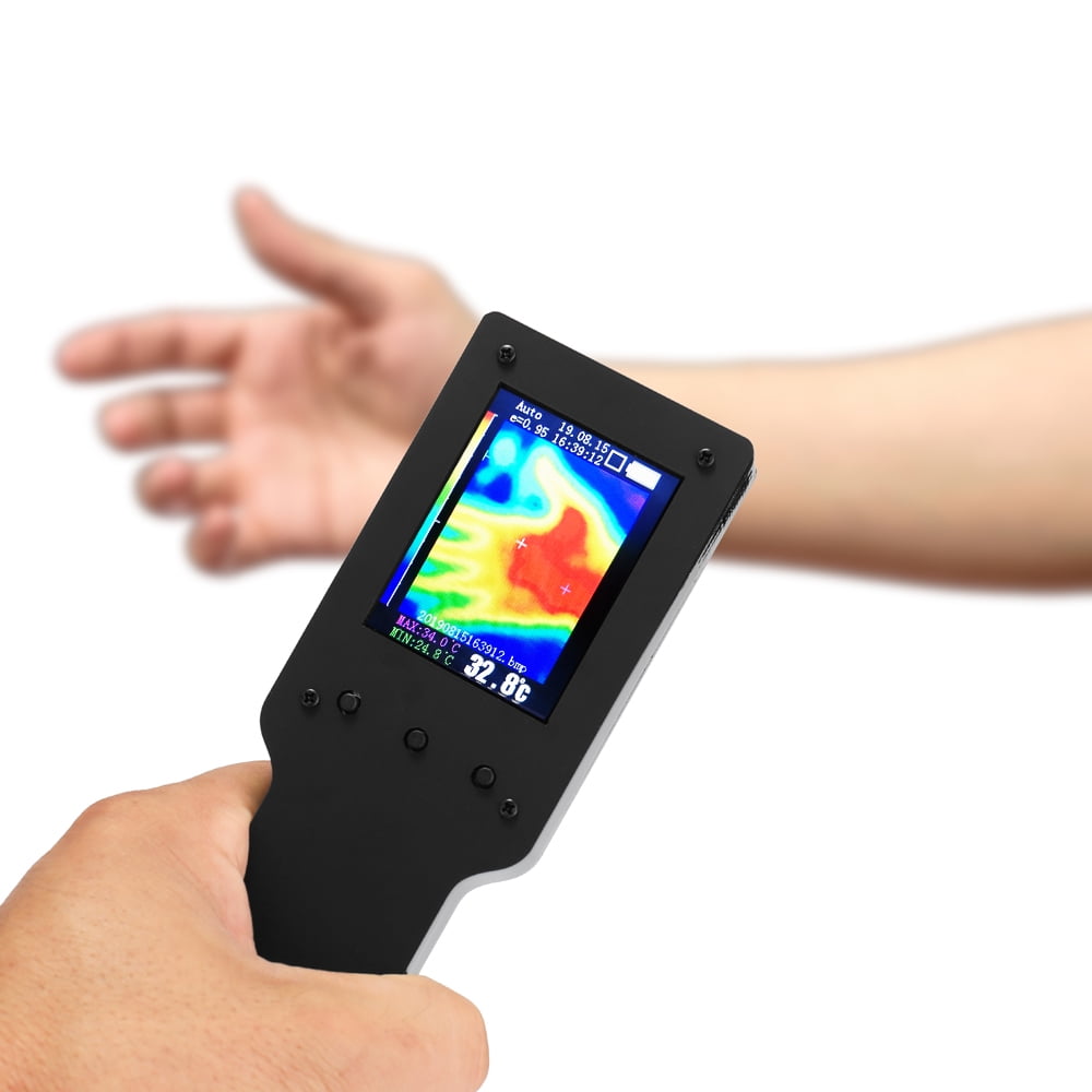 Docooler Portable Handheld Infrared Thermal Imager Multifunction Detection Tool w/ 2.4-Inch LCD Display Screen