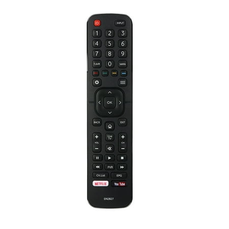 Docooler Remote Control For Hisense TV EN2B27 Handheld Remote Controller Replacement for Hisense 32K3110W 40K3110PW 50K3110PW 40K321UW 50K321UW 55K321UW
