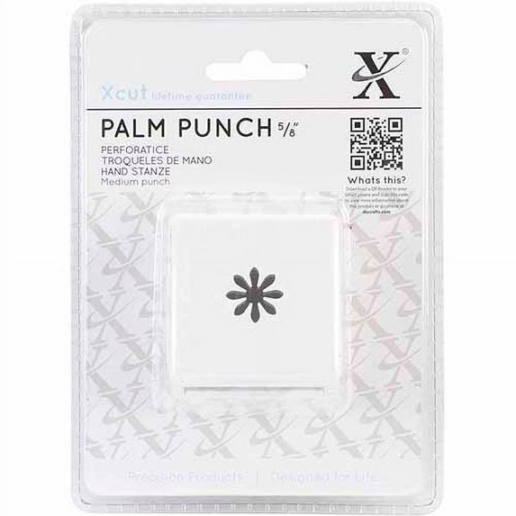 Xcut Medium Palm Punch-Daisy, .625", Pk 3, Xcut