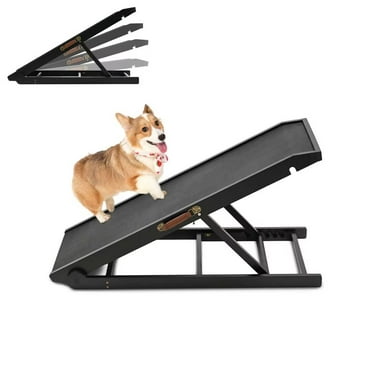 MOPHOTO Adjustable Pet Ramp,Folding Dog Ramp,Anti-Slip Dog & Cat Ramp ...