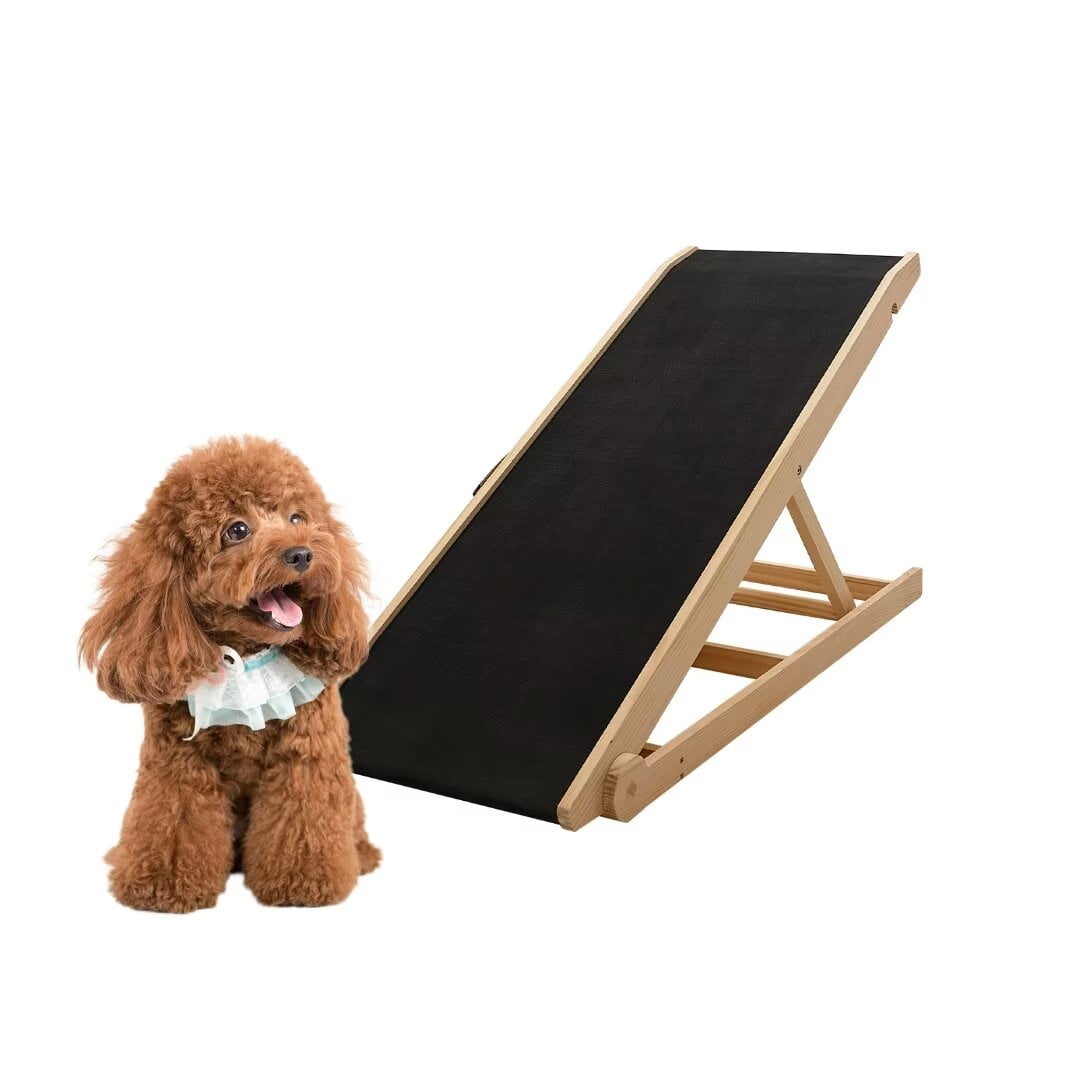 Docred Adjustable Folding Dog Ramp 47 Pet Ramp for Bed Couch SUV Supports 250 lbs Walmart