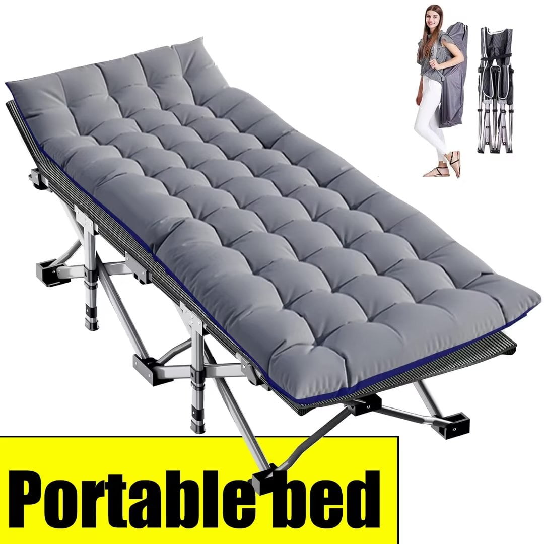 Docred Folding Camping Cot with Mattress,Fold Cots ,Portable Sleeping
