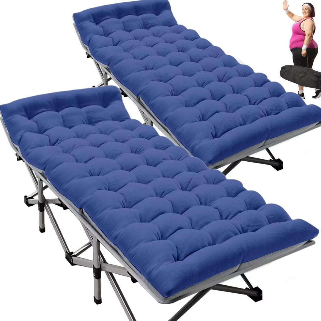 Docred Folding Camping Cot with Mattress,Fold Cots ,Portable Sleeping