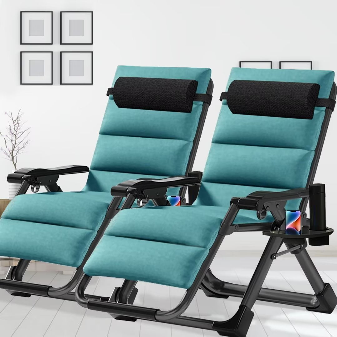 Docred Oversize Zero Gravity Chair, Lawn Recliner Folding Portable