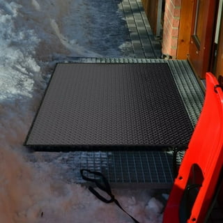 Snow Melting Mats for Walkway, Outdoor Heated Snow & Ice Melting Mat,  No-Slip Heating Entrance Mats, for Winter Snow Removal,25.4x38.1cm