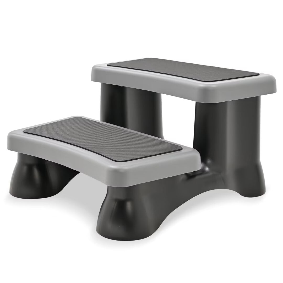 Docred TwoStep Hot Tub Steps,Pool Ladders,Universal 23 Inch Resin Hot