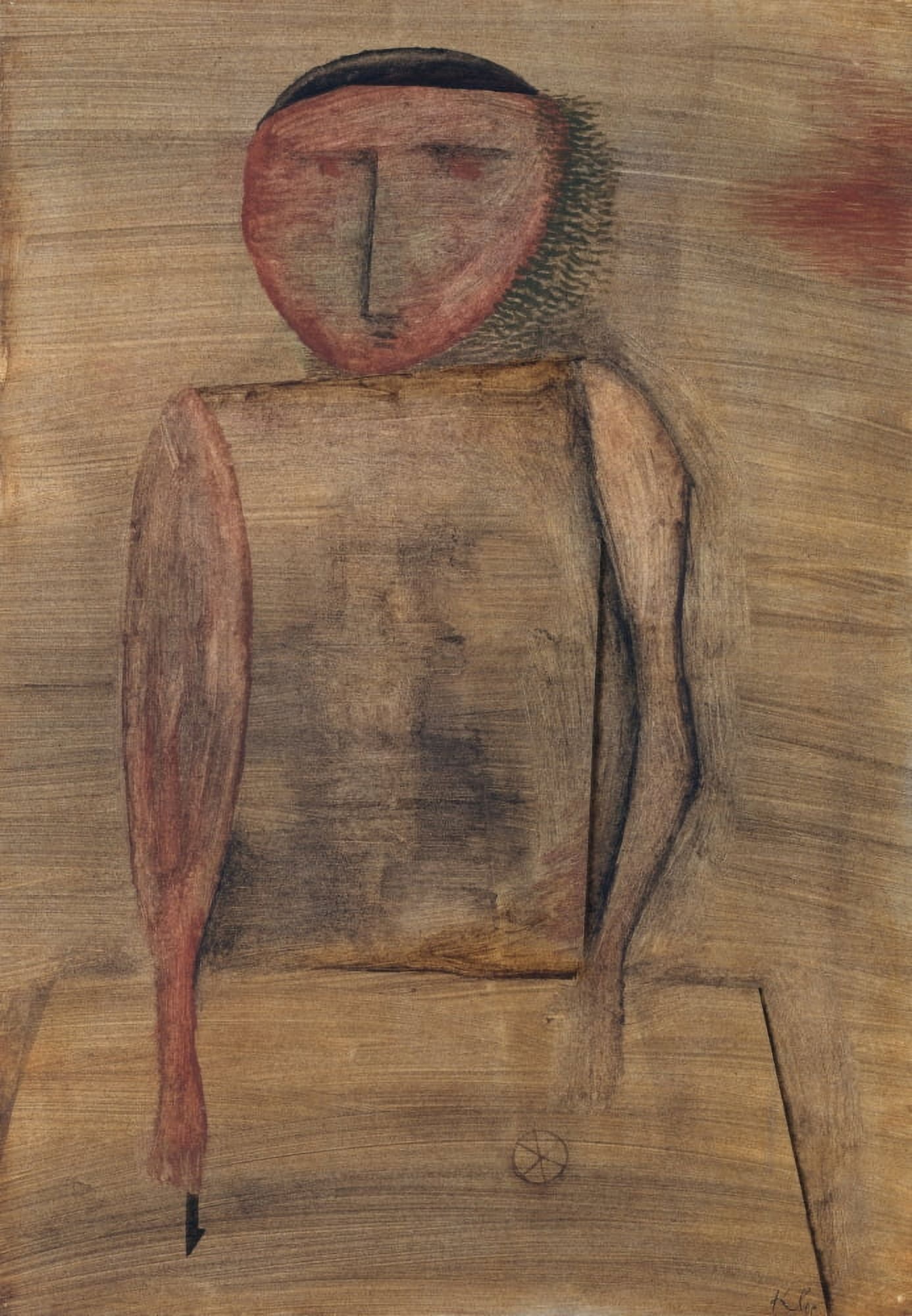 Doctor 1930 Canvas Art - Paul Klee (18 x 24)