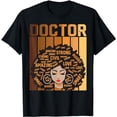 thumbnail image 1 of Doctor Afro African American Women Black History Month T-Shirt, 1 of 5