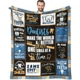 thumbnail image 1 of Doctor Appreciation Gifts - Doctor Gifts for Men - Unique Gifts for Doctors - Gifts for Doctors Male - National Doctor Appreciation Day Gift Ideas - Thank You Gift for Doctor Blanket 60"x50", 1 of 5