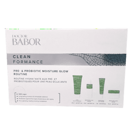Doctor Babor Clean Formance Pre- & Probiotic Moisture Glow Routine Set