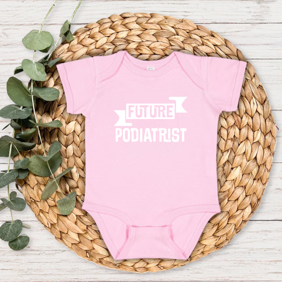 Doctor Baby Bodysuit, Future Podiatrist Infant Outfit, Newborn Gift