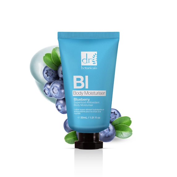 Doctor Botanicals - Bi Body Moisturizer Blueberry - 1 Each-1.01 Fluid Ounce