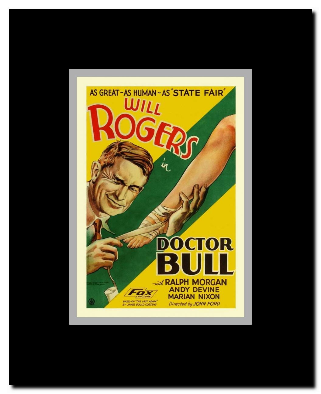 Doctor Bull Framed Movie Poster