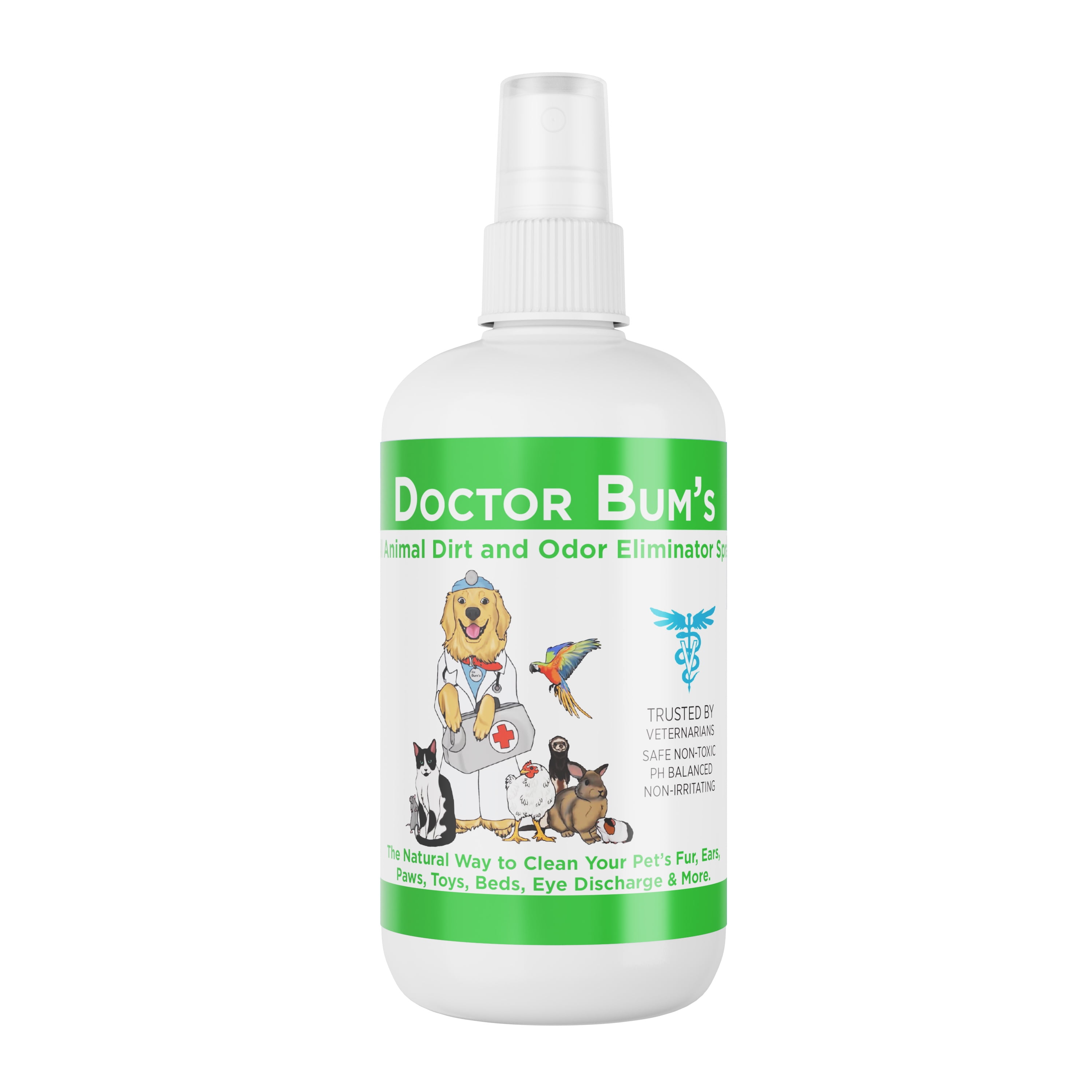 Doctor Bum's All Animal Dirt and Odor Eliminator for Dogs and Cats
