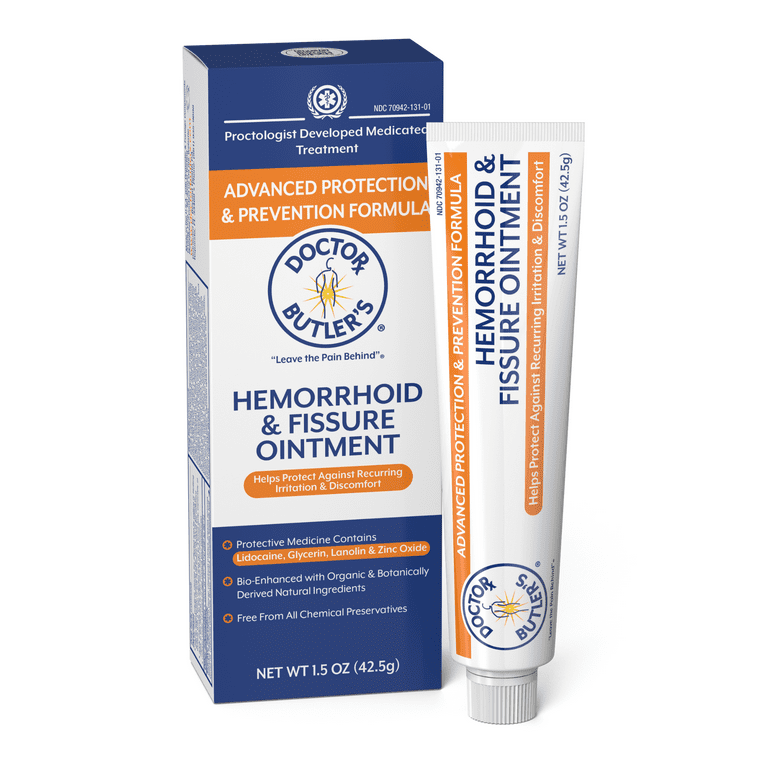 Doctor Butler's Advanced Hemorrhoid & Fissure Ointment Fast