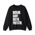 thumbnail image 1 of Doctor Dad Fathers Day Birthday Ideas Sweatshirt, Gifts, Crewneck, 1 of 4