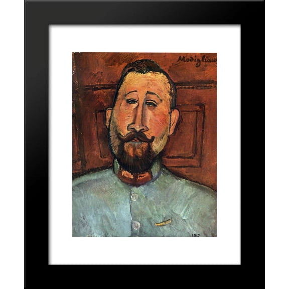 Doctor Devaraigne 20x24 Framed Art Print by Modigliani, Amedeo
