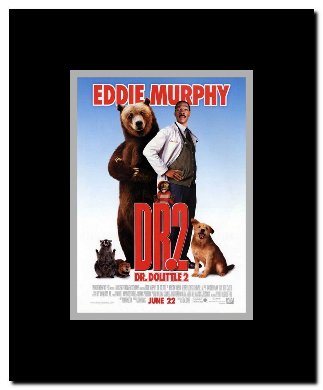 Doctor Dolittle 2 Framed Movie Poster