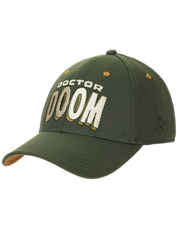 Doctor Doom 3D Embroidered Flex Fit Structured Mid-Profile Hat