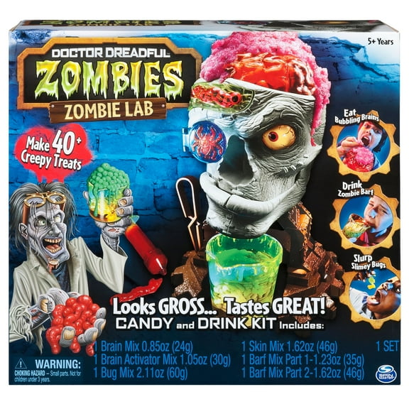 Doctor Dreadful Zombies - Zombie Lab with Candy and Drink Maker