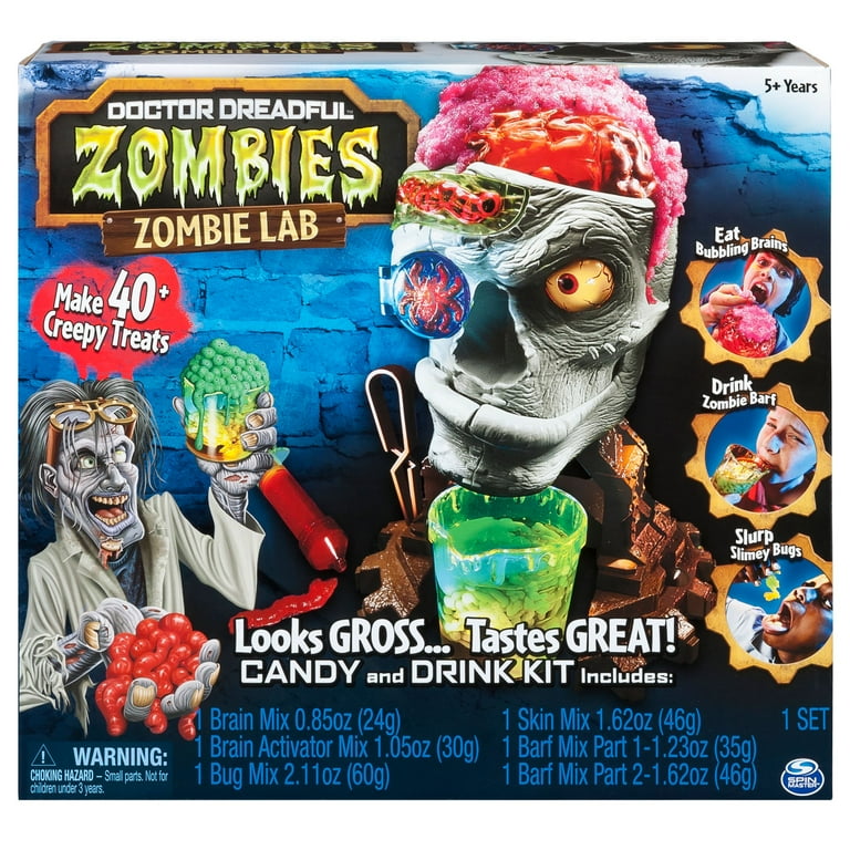 Doctor Dreadful Zombies - Zombie Lab with Candy and Drink Maker