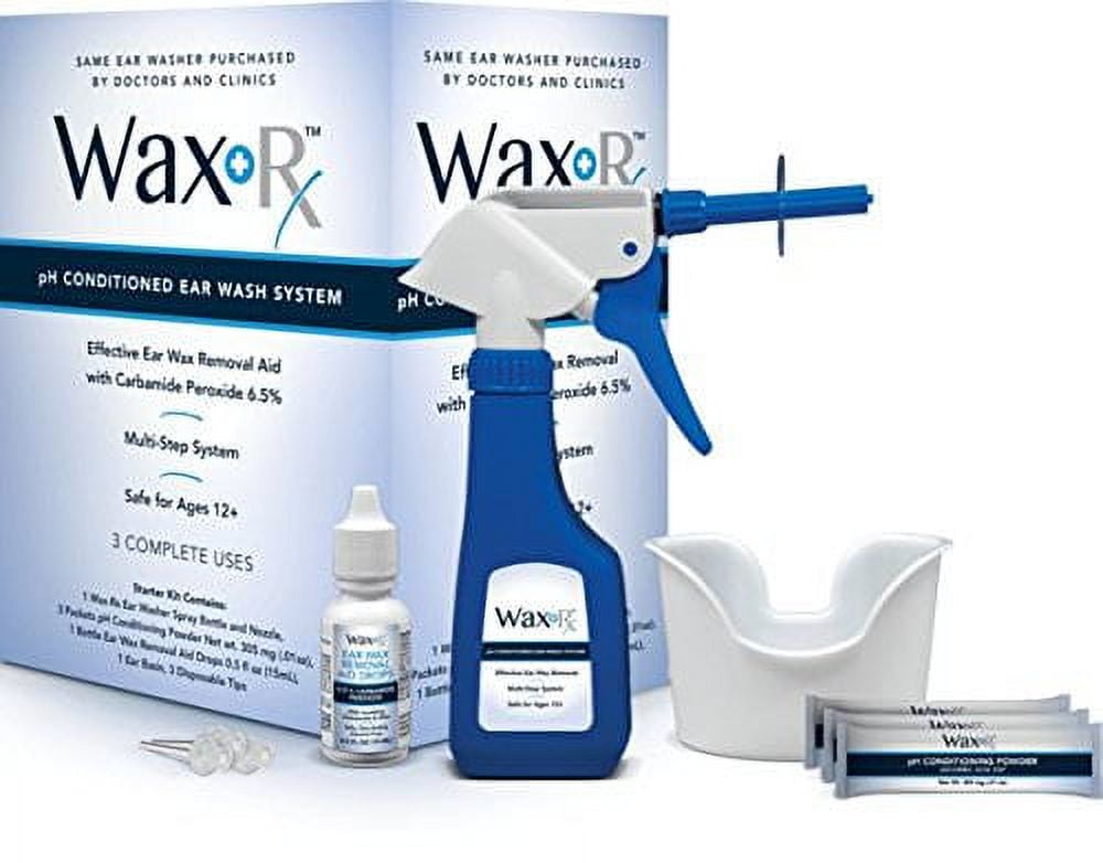 WAX-RX Doctor Easy Ear Wash System Wax-PH Conditioned, 15.2 ounce