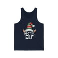 thumbnail image 1 of Doctor Elf Unisex Tank Top, XS-2XL Christmas Medical School Elves, 1 of 2