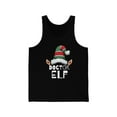 thumbnail image 1 of Doctor Elf Unisex Tank Top, XS-2XL Christmas Medical School Elves, 1 of 2