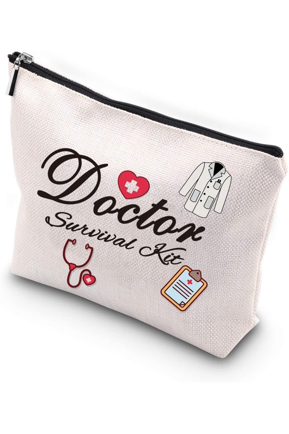 Doctor Gift Doctor Survival Kit Funny Cosmetics Bag Makeup Bag For Doctor
