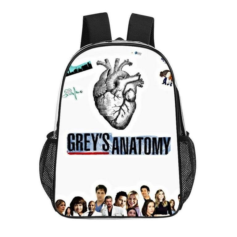 Doctor Grey s Anatomy Clear Backpack Large Capacity Laptop Daypack Bookbag Clear Through Backpack Satchel Unisex Travel Bag 17 Inch Transparent Bag For School Office Holiday Daily Walmart
