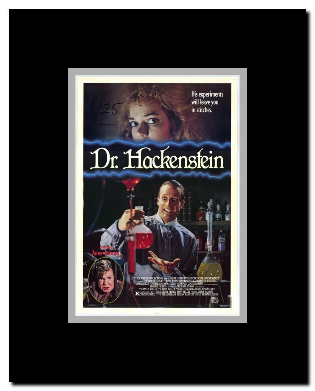 Doctor Hackenstein Framed Movie Poster
