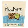 thumbnail image 1 of Doctor In The Kitchen - Organic Flax Seed Crackers - Sea Salt - Case of 6 - 5 oz., 1 of 3