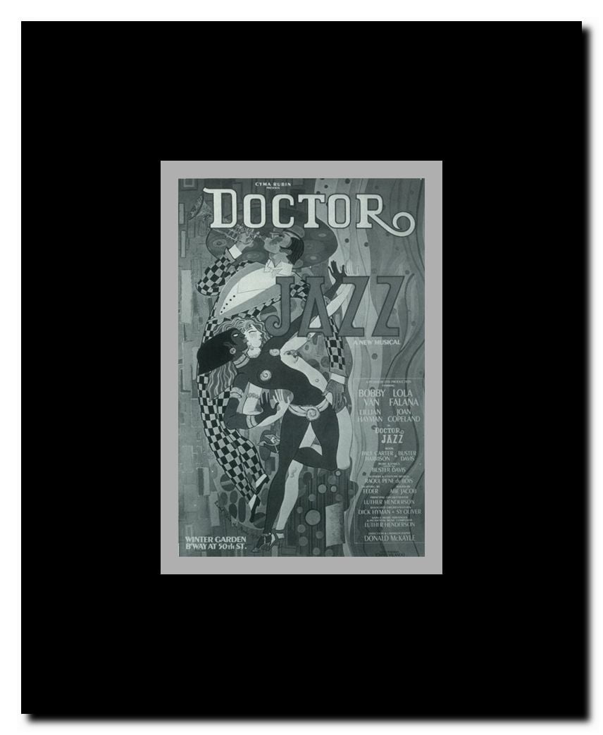Doctor Jazz (Broadway) Framed Movie Poster
